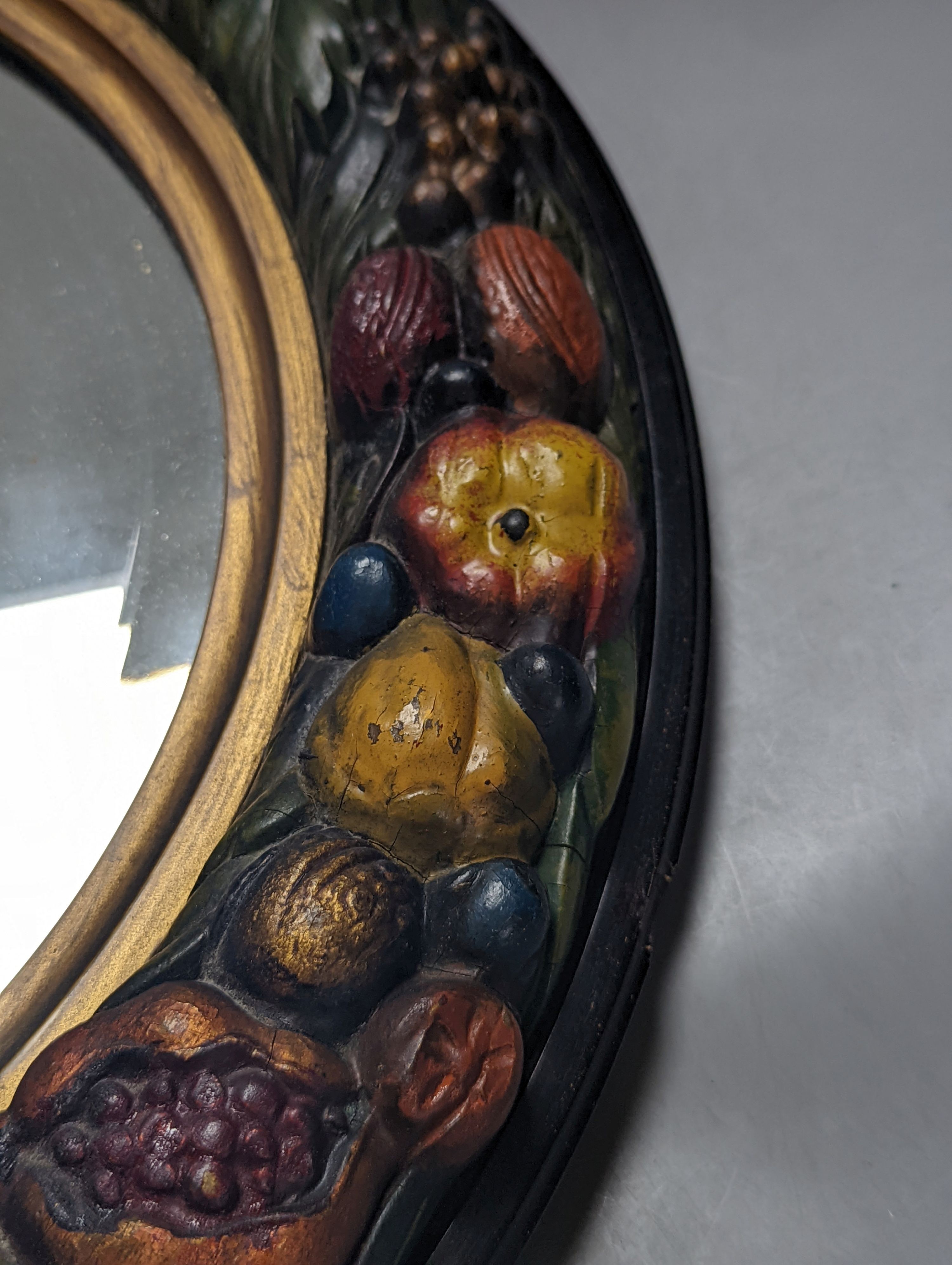 A Barbola circular mirror 46cm
